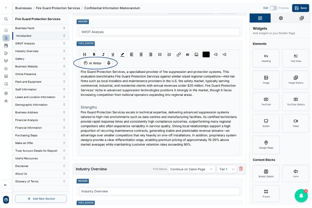 CIM-PRO CIM Builder - Website Image Showing AI-Integrations
