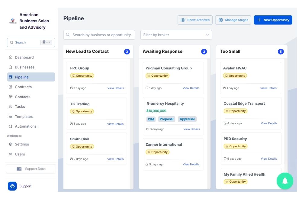 Website Image showing CIM-PRO CRM 2026